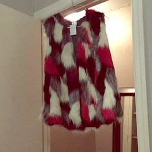 Fur vest (never worn)